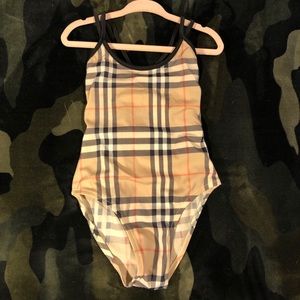 Authentic Girls Burberry Bathing Suit